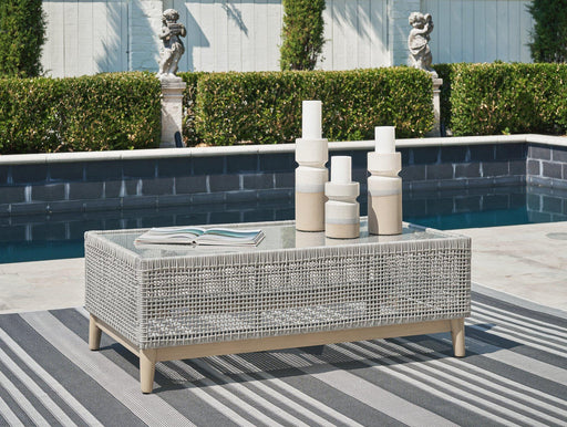 Seton Creek Outdoor Coffee Table - Zara Furniture (Kissimmee,FL)