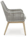 Seton Creek Outdoor Dining Arm Chair (Set of 2) - Zara Furniture (Kissimmee,FL)