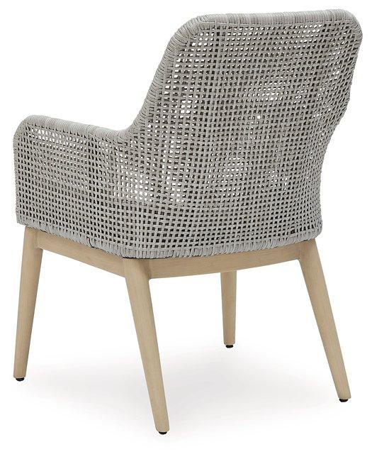 Seton Creek Outdoor Dining Arm Chair (Set of 2) - Zara Furniture (Kissimmee,FL)