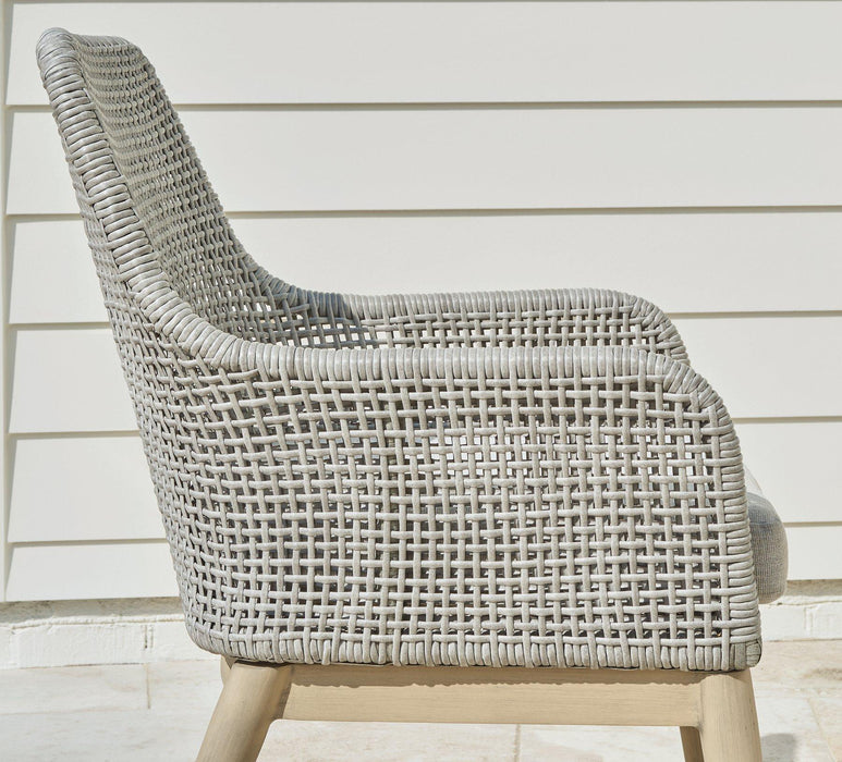 Seton Creek Outdoor Dining Arm Chair (Set of 2) - Zara Furniture (Kissimmee,FL)