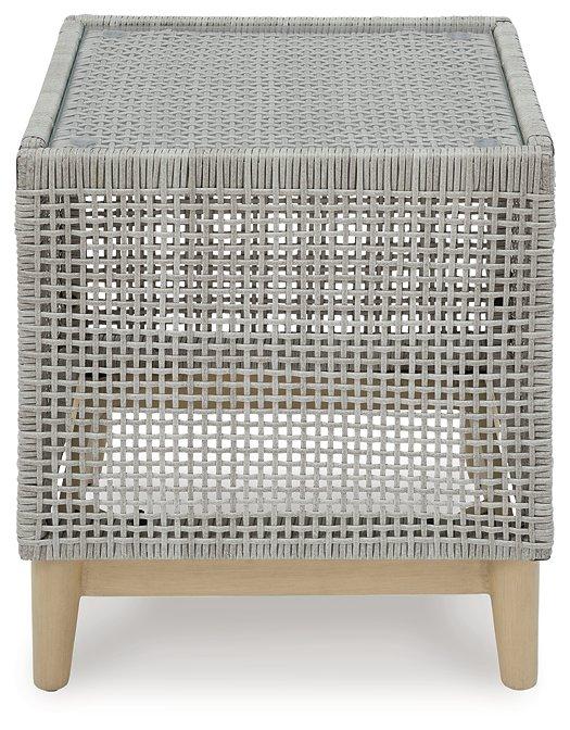 Seton Creek Outdoor End Table - Zara Furniture (Kissimmee,FL)