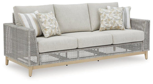 Seton Creek Outdoor Sofa with Cushion - Zara Furniture (Kissimmee,FL)