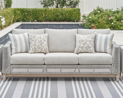 Seton Creek Outdoor Sofa with Cushion - Zara Furniture (Kissimmee,FL)
