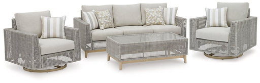 Seton Creek Outdoor Upholstery Set - Zara Furniture (Kissimmee,FL)