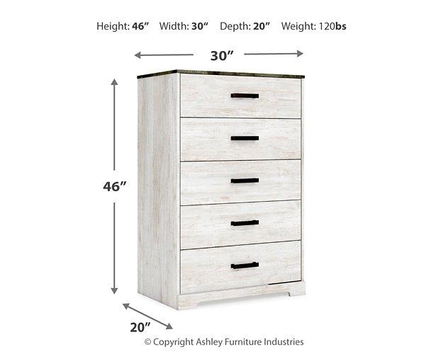 Shawburn Chest of Drawers - Zara Furniture (Kissimmee,FL)