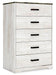 Shawburn Chest of Drawers - Zara Furniture (Kissimmee,FL)