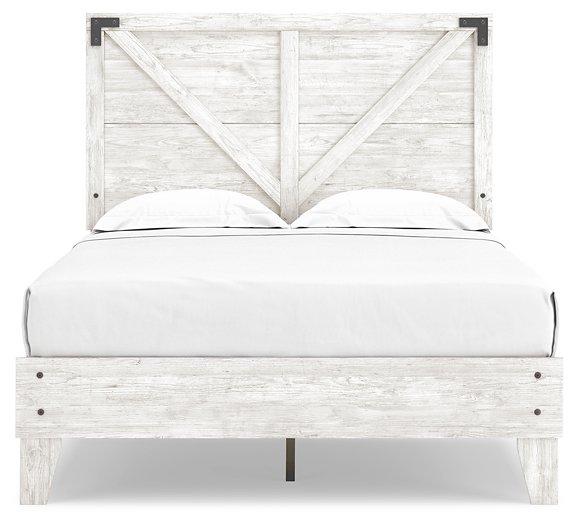 Shawburn Crossbuck Panel Bed - Zara Furniture (Kissimmee,FL)