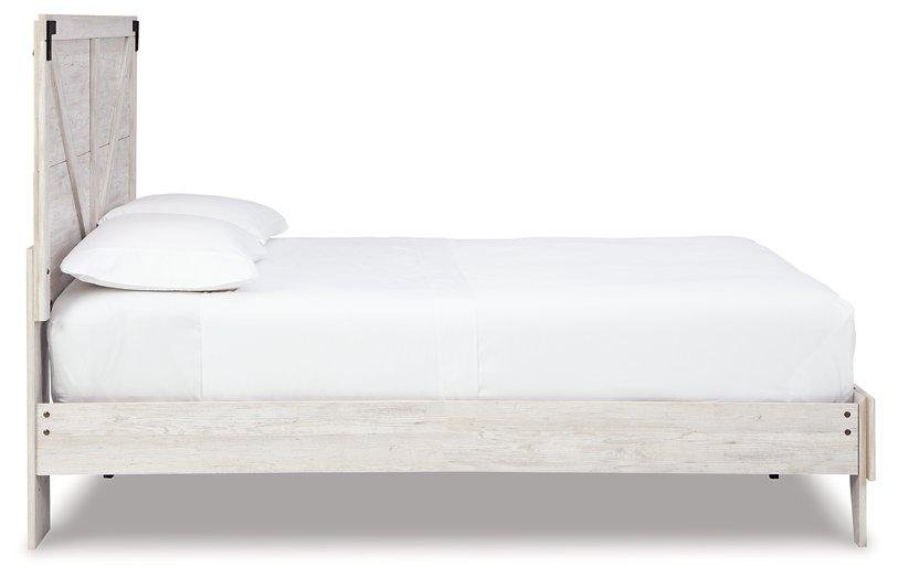 Shawburn Crossbuck Panel Bed - Zara Furniture (Kissimmee,FL)