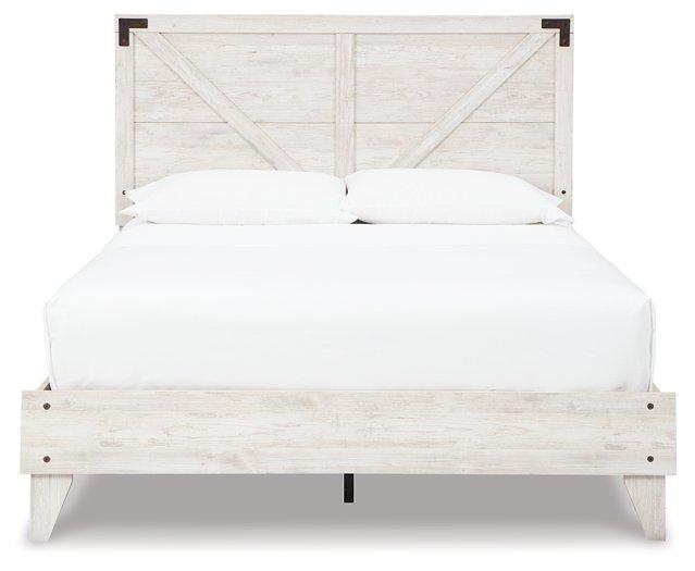Shawburn Crossbuck Panel Bed - Zara Furniture (Kissimmee,FL)