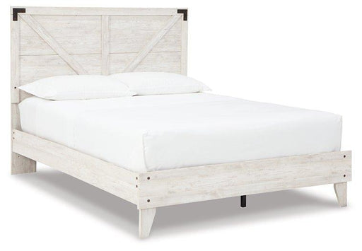 Shawburn Crossbuck Panel Bed - Zara Furniture (Kissimmee,FL)
