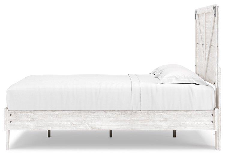 Shawburn Crossbuck Panel Bed - Zara Furniture (Kissimmee,FL)