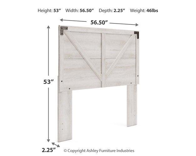 Shawburn Crossbuck Panel Bed - Zara Furniture (Kissimmee,FL)