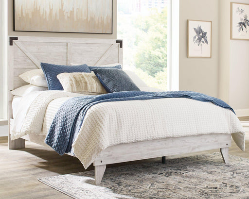 Shawburn Crossbuck Panel Bed - Zara Furniture (Kissimmee,FL)