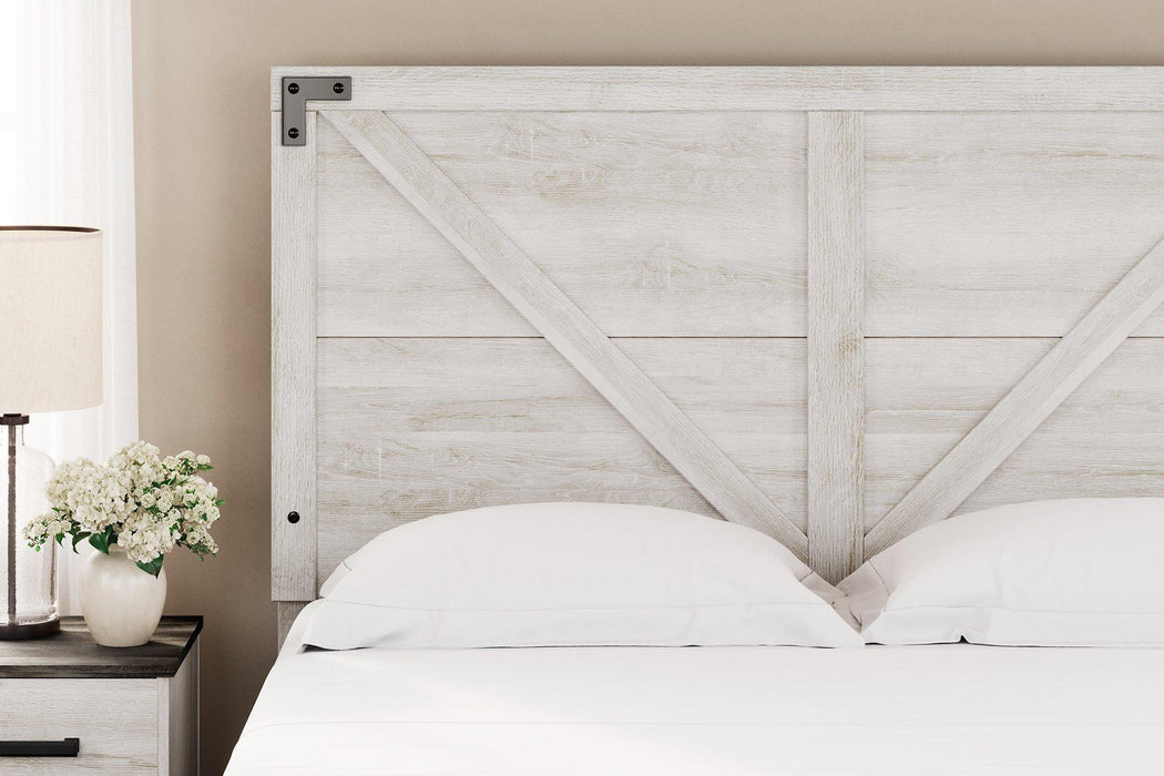 Shawburn Crossbuck Panel Bed - Zara Furniture (Kissimmee,FL)