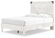 Shawburn Crossbuck Panel Bed - Zara Furniture (Kissimmee,FL)