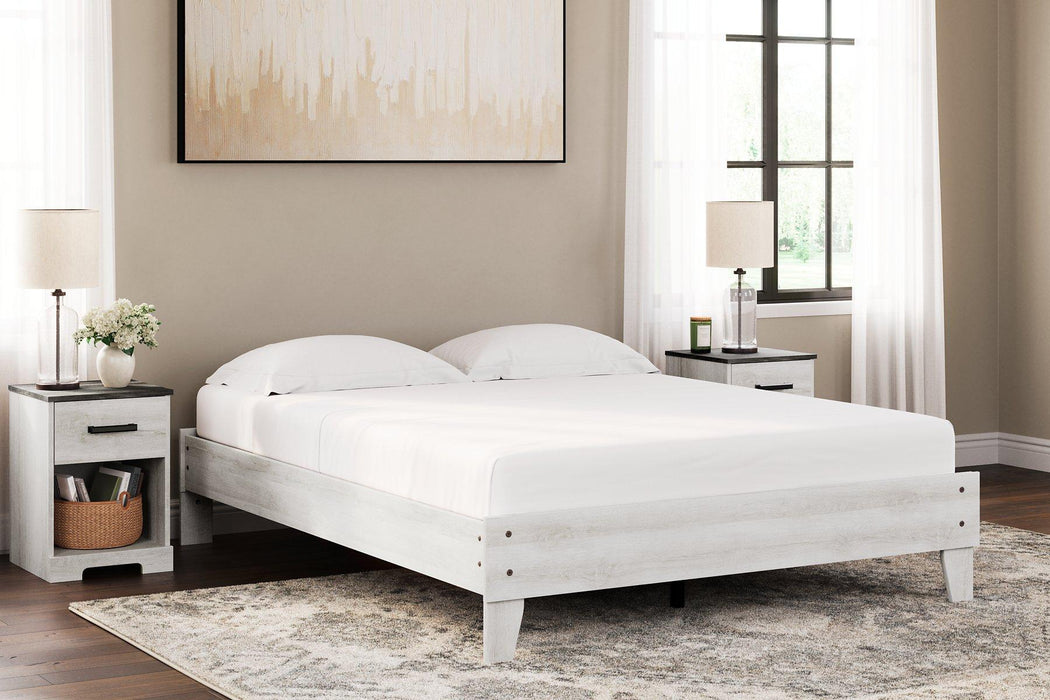 Shawburn Crossbuck Panel Bed - Zara Furniture (Kissimmee,FL)