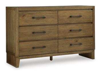 Sherbana Dresser and Mirror - Zara Furniture (Kissimmee,FL)