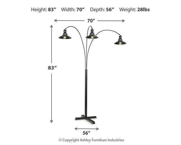 Sheriel Floor Lamp - Zara Furniture (Kissimmee,FL)