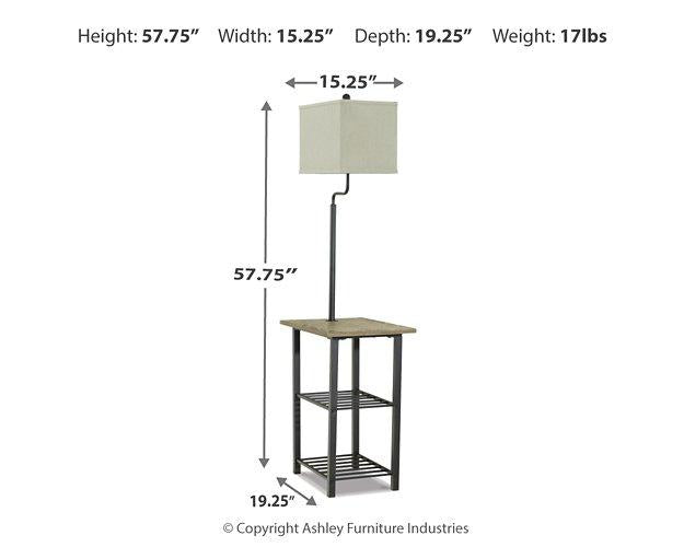 Shianne Floor Lamp - Zara Furniture (Kissimmee,FL)