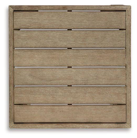 Silo Point Outdoor End Table - Zara Furniture (Kissimmee,FL)
