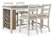Skempton Counter Height Dining Set - Zara Furniture (Kissimmee,FL)