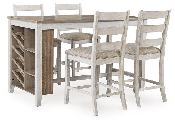 Skempton Counter Height Dining Set - Zara Furniture (Kissimmee,FL)