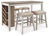 Skempton Counter Height Dining Set - Zara Furniture (Kissimmee,FL)