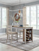 Skempton Counter Height Dining Table - Zara Furniture (Kissimmee,FL)