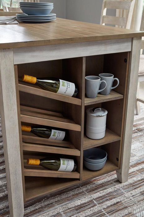 Skempton Counter Height Dining Table - Zara Furniture (Kissimmee,FL)