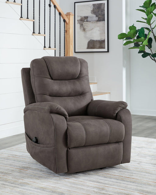 Snowfield Power Lift Recliner - Zara Furniture (Kissimmee,FL)