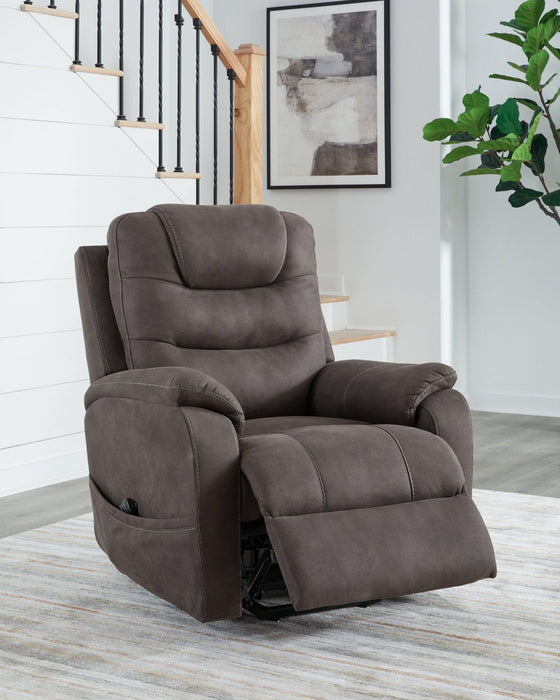 Snowfield Power Lift Recliner - Zara Furniture (Kissimmee,FL)