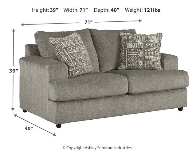 Soletren Loveseat - Zara Furniture (Kissimmee,FL)
