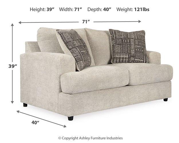 Soletren Loveseat - Zara Furniture (Kissimmee,FL)