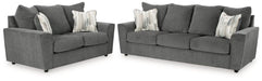 Stairatt Living Room Set - Zara Furniture (Kissimmee,FL)
