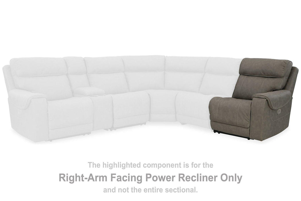 Starbot 3 - Piece Power Reclining Loveseat with Console - Zara Furniture (Kissimmee,FL)