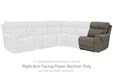 Starbot 3 - Piece Power Reclining Loveseat with Console - Zara Furniture (Kissimmee,FL)