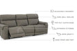 Starbot 3 - Piece Power Reclining Sofa - Zara Furniture (Kissimmee,FL)