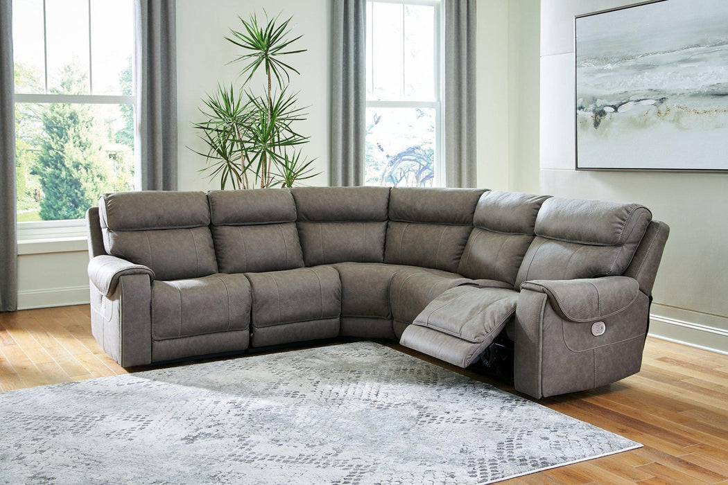 Starbot Power Reclining Sectional - Zara Furniture (Kissimmee,FL)