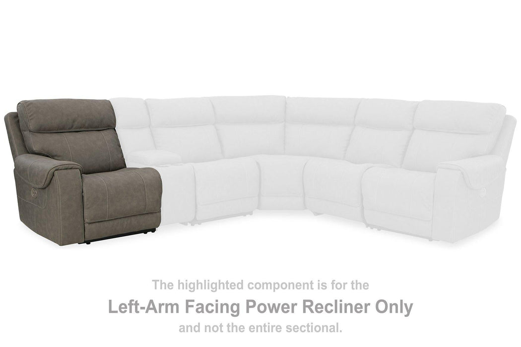 Starbot Power Reclining Sectional - Zara Furniture (Kissimmee,FL)