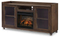 Starmore 3 - Piece Wall Unit with Electric Fireplace - Zara Furniture (Kissimmee,FL)