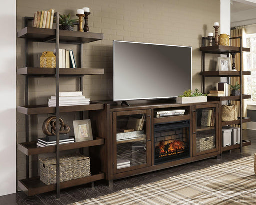 Starmore 3 - Piece Wall Unit with Electric Fireplace - Zara Furniture (Kissimmee,FL)