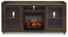 Starmore 70" TV Stand with Electric Fireplace - Zara Furniture (Kissimmee,FL)
