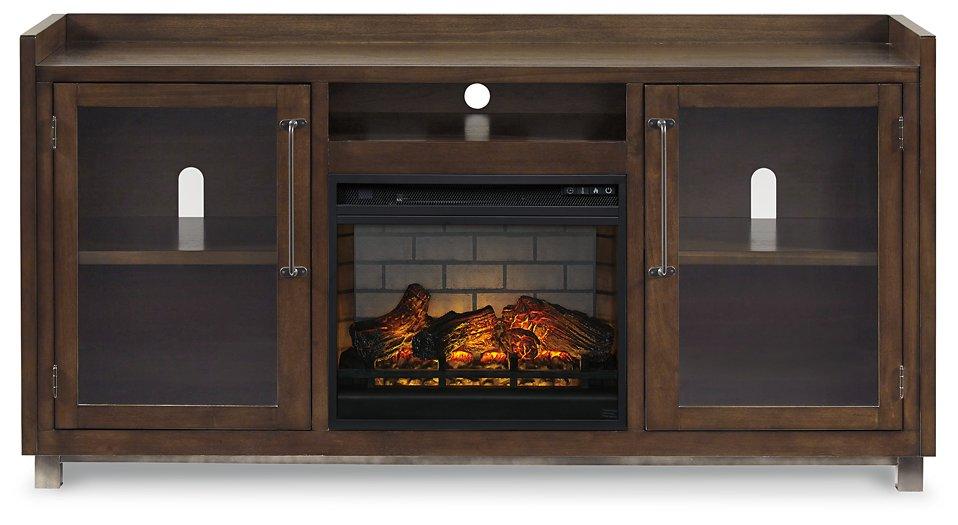 Starmore 70" TV Stand with Electric Fireplace - Zara Furniture (Kissimmee,FL)