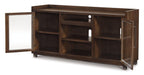 Starmore 70" TV Stand with Electric Fireplace - Zara Furniture (Kissimmee,FL)