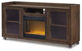 Starmore 70" TV Stand with Electric Fireplace - Zara Furniture (Kissimmee,FL)