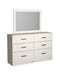 Stelsie Dresser and Mirror - Zara Furniture (Kissimmee,FL)