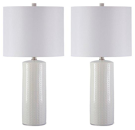 Steuben Table Lamp (Set of 2) - Zara Furniture (Kissimmee,FL)