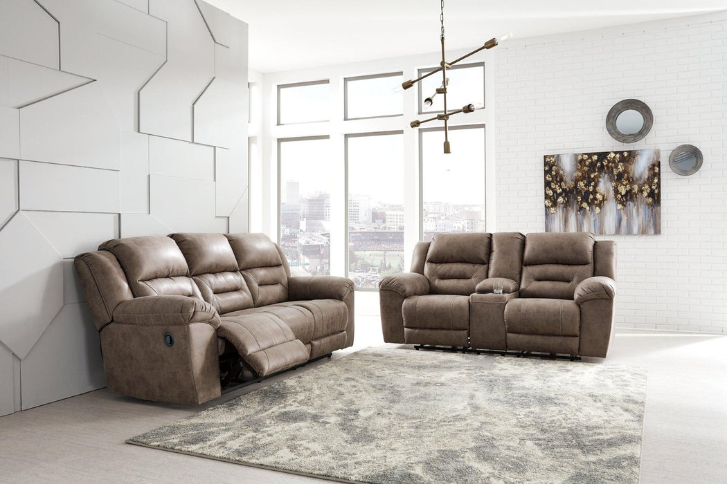 Stoneland Reclining Sofa - Zara Furniture (Kissimmee,FL)