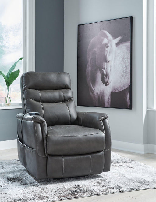 Strawbill Power Lift Recliner - Zara Furniture (Kissimmee,FL)