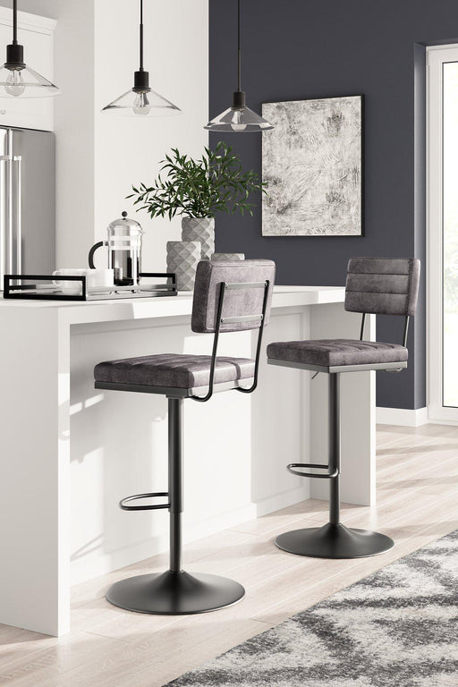 Strumford Bar Height Bar Stool - Zara Furniture (Kissimmee,FL)